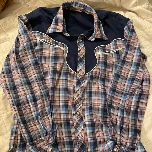 B.W. Bar Westerns button up shirt - Picture 1 of 3